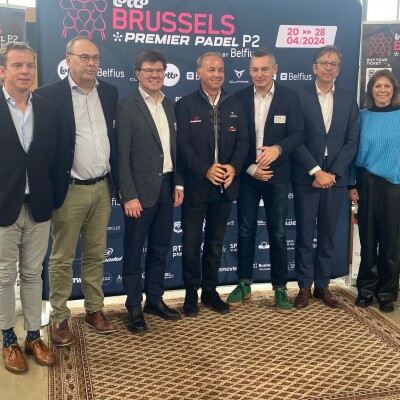Le Brussels Padel Open Tour - Sabine Appelmans -Ex joueuse de tennis et Speakerine de l'évènement cover