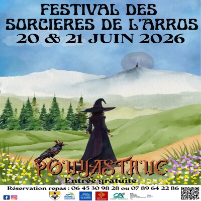 Festival Les sorcières de l'Arros les 20 et 21 juin 2026 à Pouyastruc cover