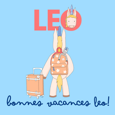 Leo la licorne - Les vacances chez les grands-parents cover