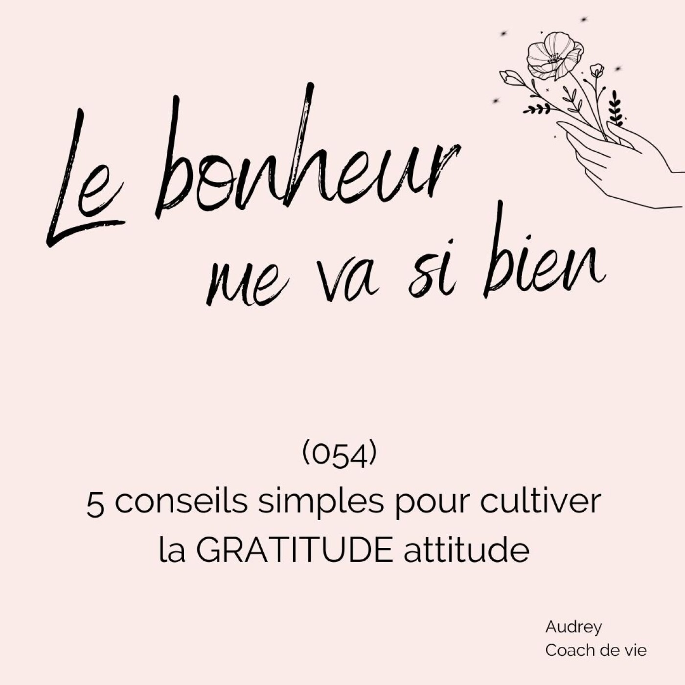 (054) 5 conseils simples pour cultiver la gratitude attitude episode artwork