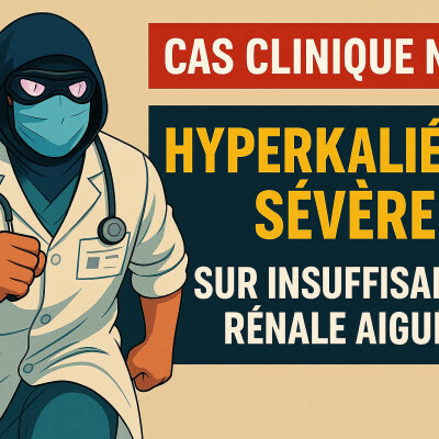<Cas Clinique 37> Urgence vitale : Gérer l'hyperkaliémie sévère chez une patiente âgée, un cas clinique captivant cover