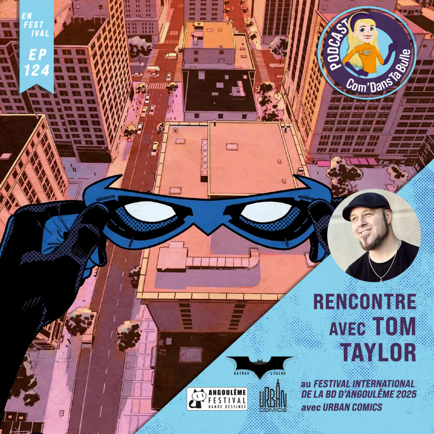 CDTB : Rencontre avec Tom Taylor avec Batman Legend