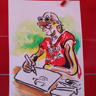 Joan, a Mulhouse illustrator on the road to Freiburg cover