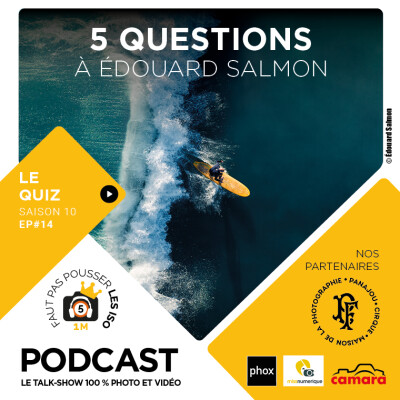 LE QUIZ - S1014 - 5 QUESTIONS À ÉDOUARD SALMON cover