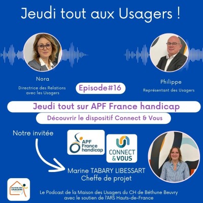 Ecouter pour mieux agir : Episode#16 Jeudi tout sur APF France Handicap cover