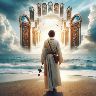 Je vous donne la clé des 22 portes de la vie - Archange Gabriel Psaume 134 cover