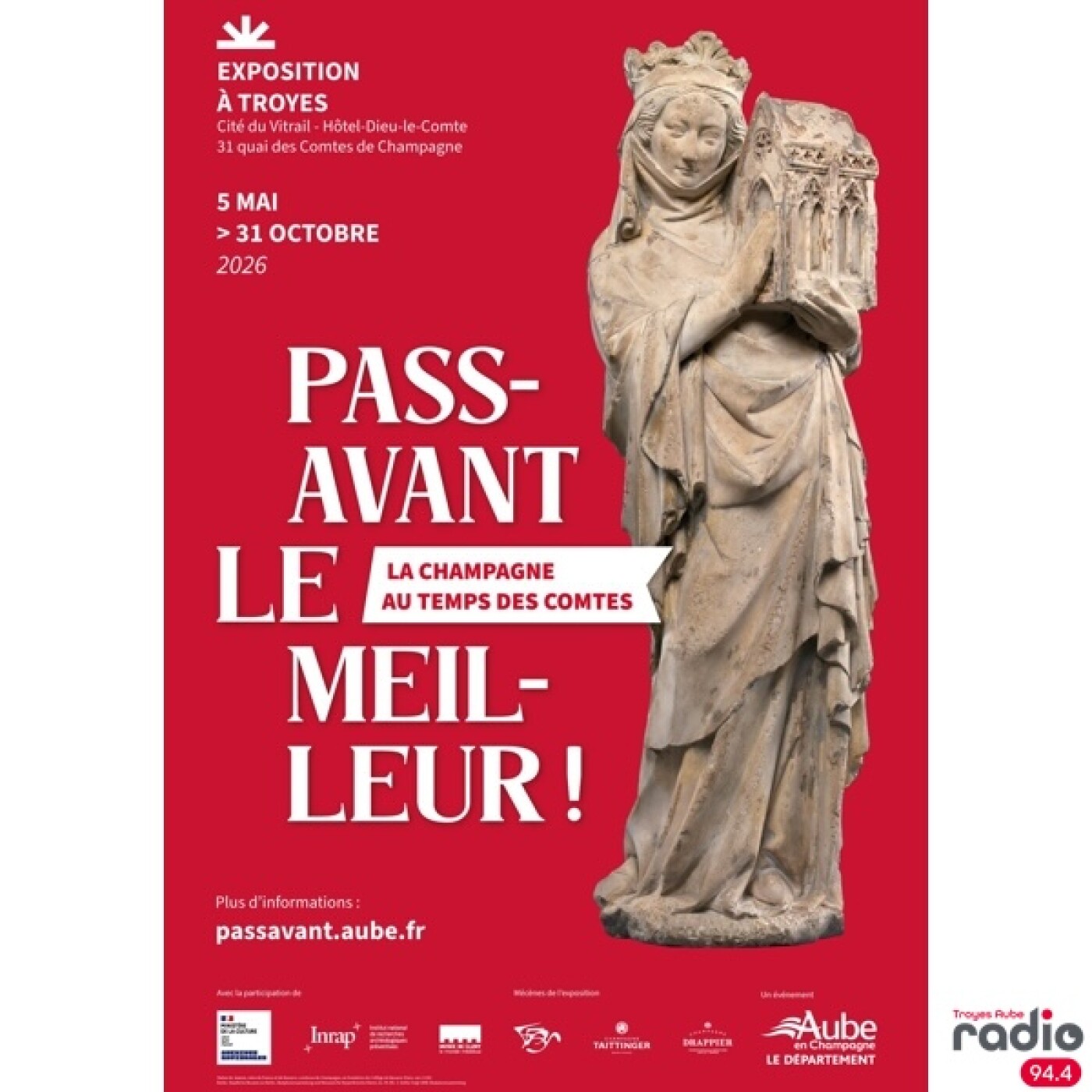 L'INFO DU JOUR - L’exposition Passavant le meilleur, la champagne au temps des comtes episode artwork
