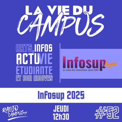 La Vie du Campus #52 - Infosup 2025 cover