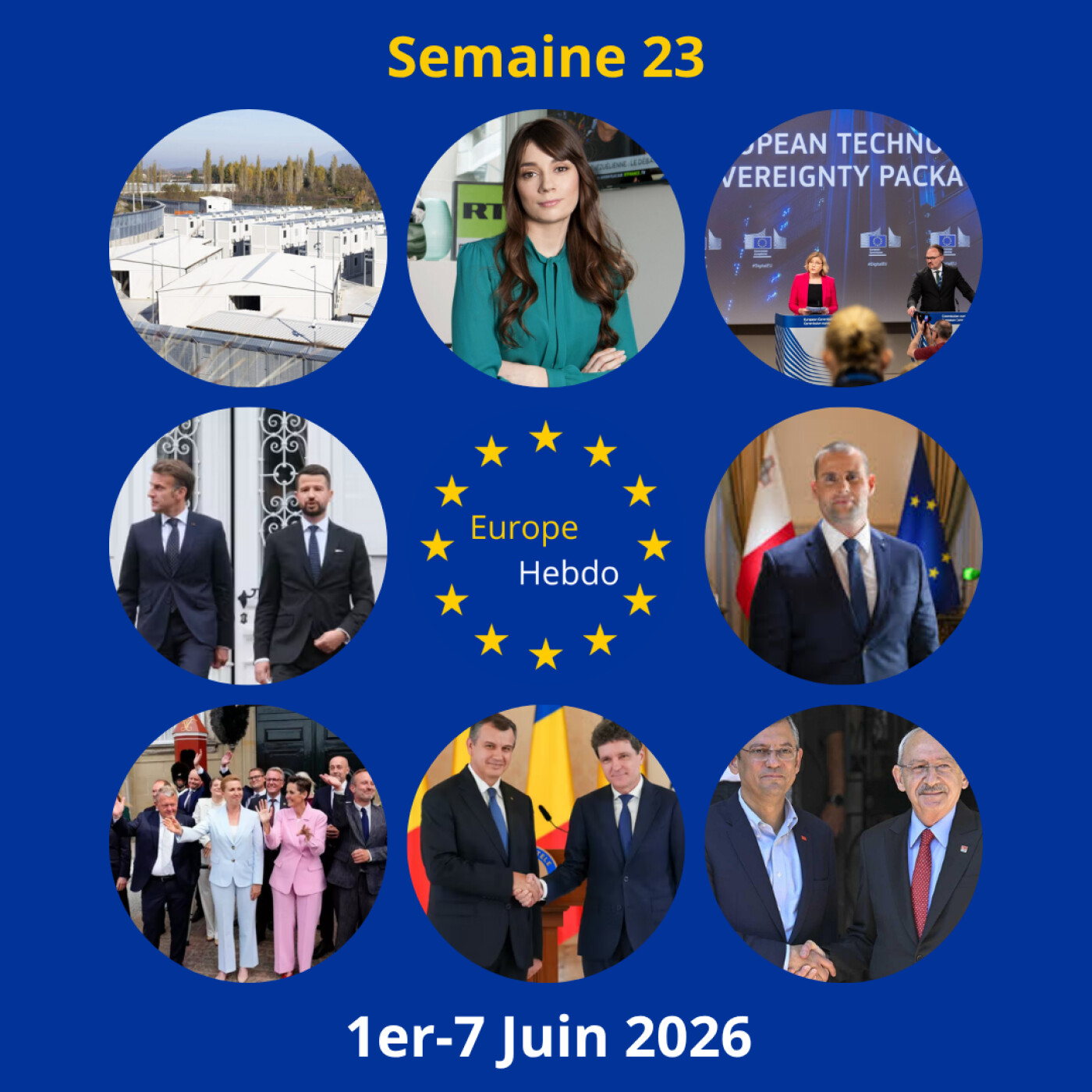 Durcissement de la politique de retour, un nouveau gouvernement au Danemark et le CHP se déchire en Turquie