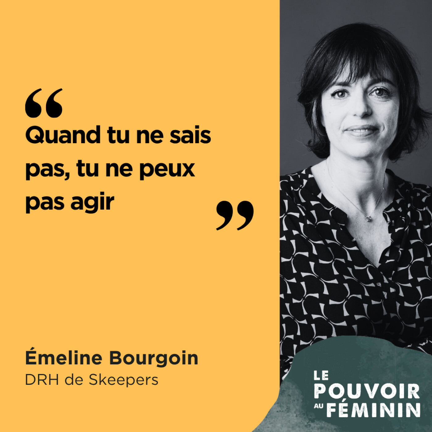 Émeline Bourgoin, DRH de Skeepers - "Quand tu ne sais pas, tu ne peux pas agir" episode artwork
