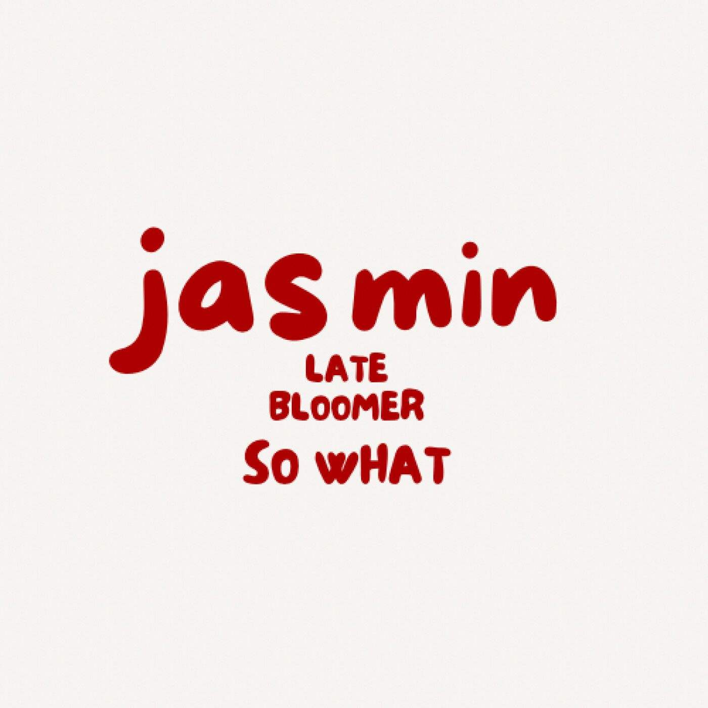 Late Bloomer so what cover art