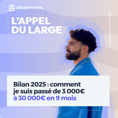 Bilan 2025 : comment je suis passé de 3 000€ à 30 000€ en 9 mois cover