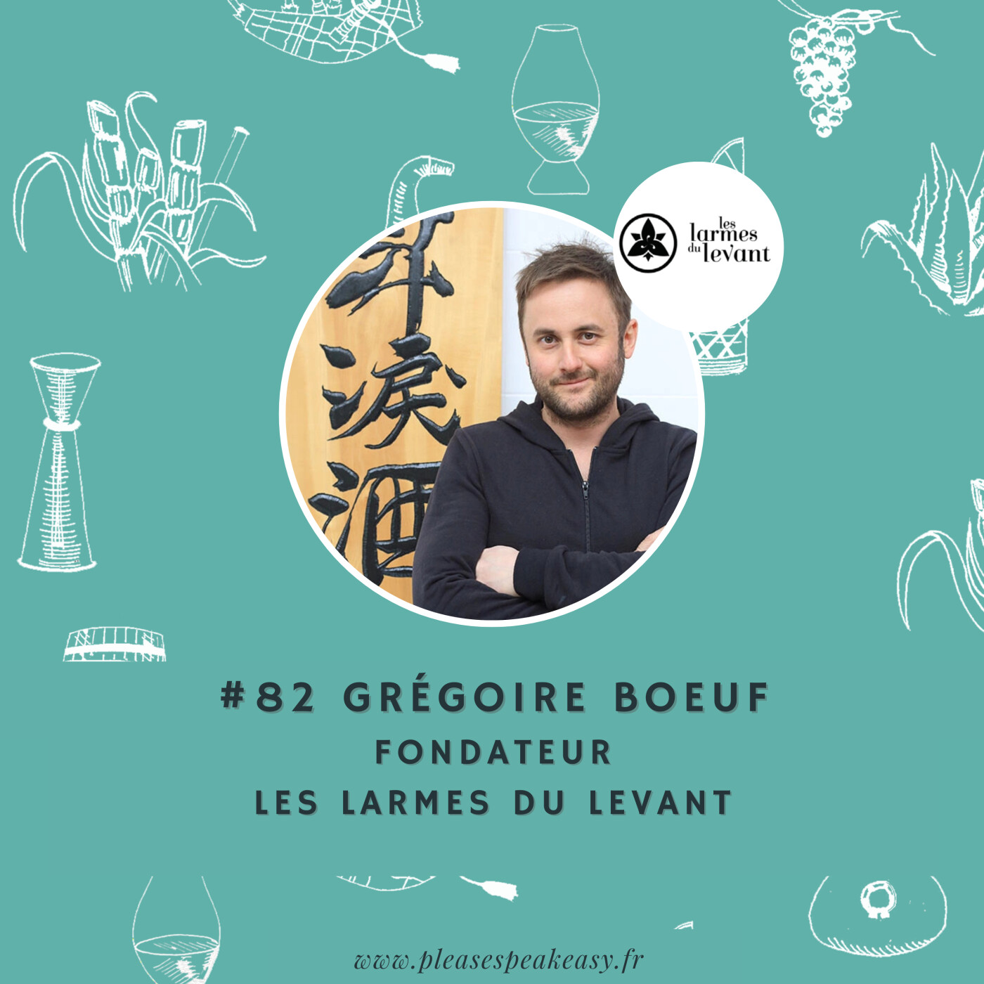 #82 Les Larmes du Levant - Se former au Japon pour créer un saké français, avec Grégoire Boeuf episode artwork