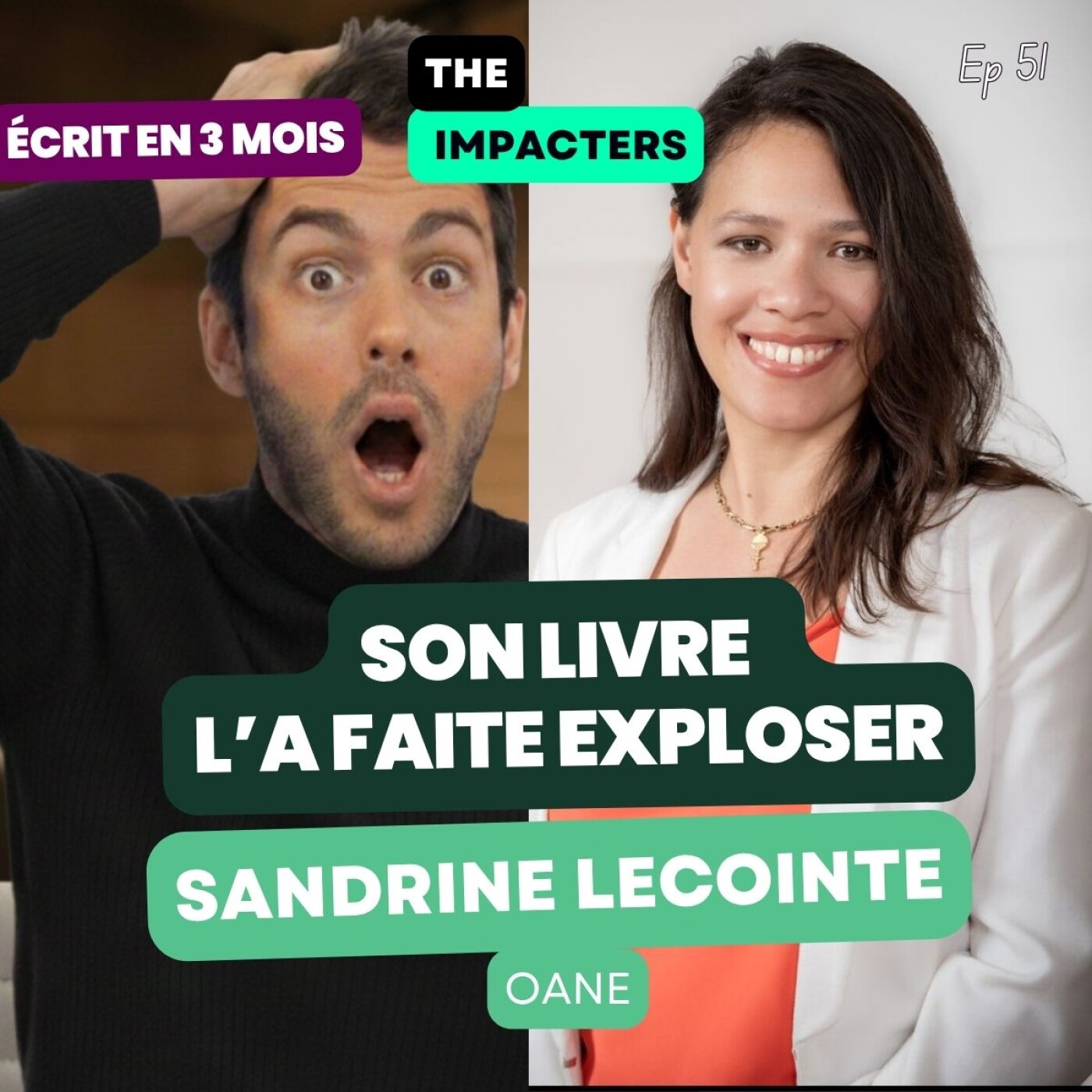 Elle sort un livre à 1.500 exemplaires, sa communauté explose - Avec Sandrine Lecointe d'OANE episode artwork