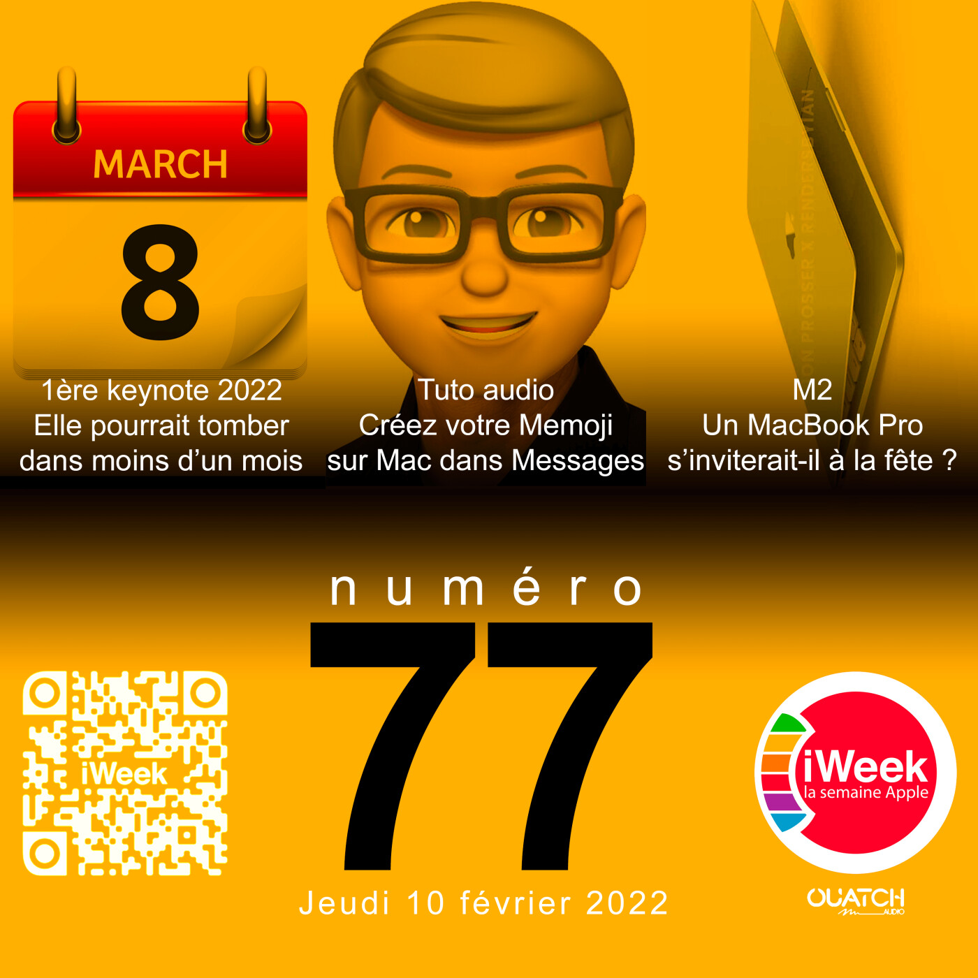 cover of episode Une 1ère keynote dès le 8 mars avec trois Mac M2 ?