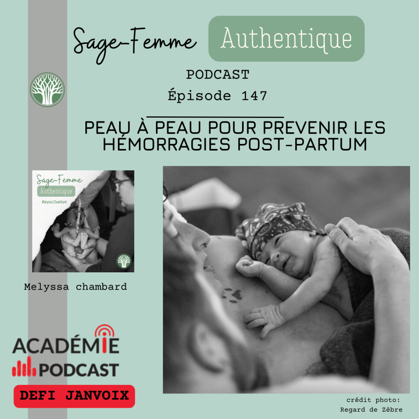 Peau à peau pour prevenir les hémorragies post-partum EP147