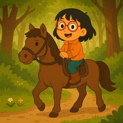 Pourquoi les chevaux et les poneys peuvent nous porter ? cover