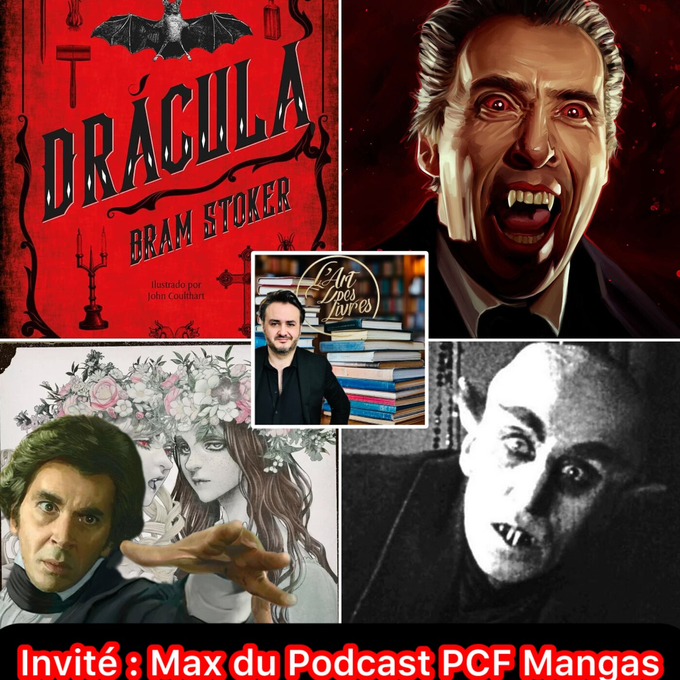DRACULA : DU ROMAN DE BRAM STOKER AU NOSFERATU DE 2024 (AVEC MAX DE MANGAS)