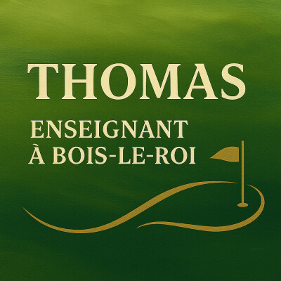 Thomas, moniteur de golf à Bois-le-Roi (77) cover