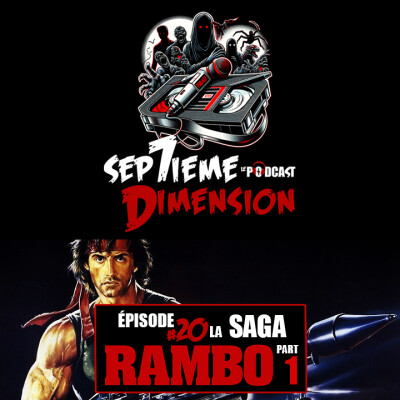 EPISODE #20 I La saga Rambo part 1 cover