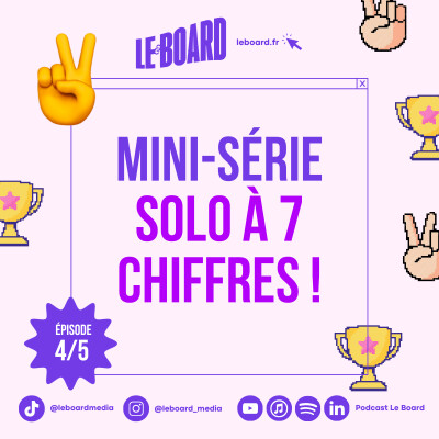4/5 ✌️- Solopreneur à 7 chiffres: dépasser son plafond de verre quand on entreprend en solo cover
