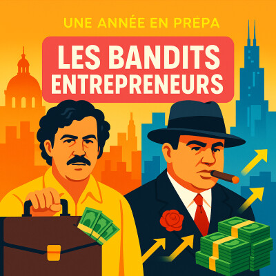 Une année en prépa : LES BANDITS ENTREPRENEURS cover