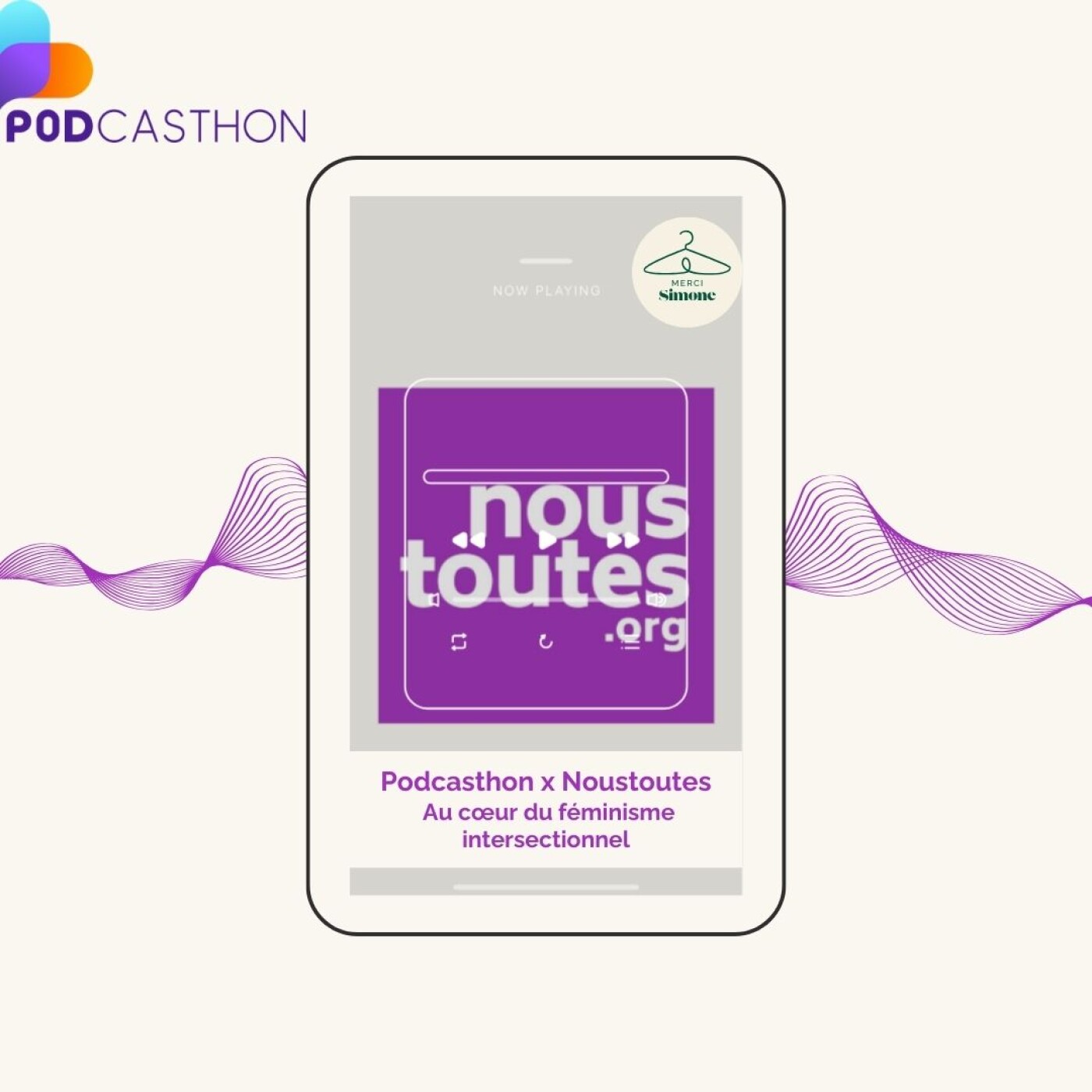Noustoutes, au cœur du féminisme intersectionnel : Derrière les paillettes violettes, la science de la résistance - PODCASTHON Noustoutes, au cœur du féminisme intersectionnel : Derrière les paillettes violettes, la science de la résistance - PODCASTHON