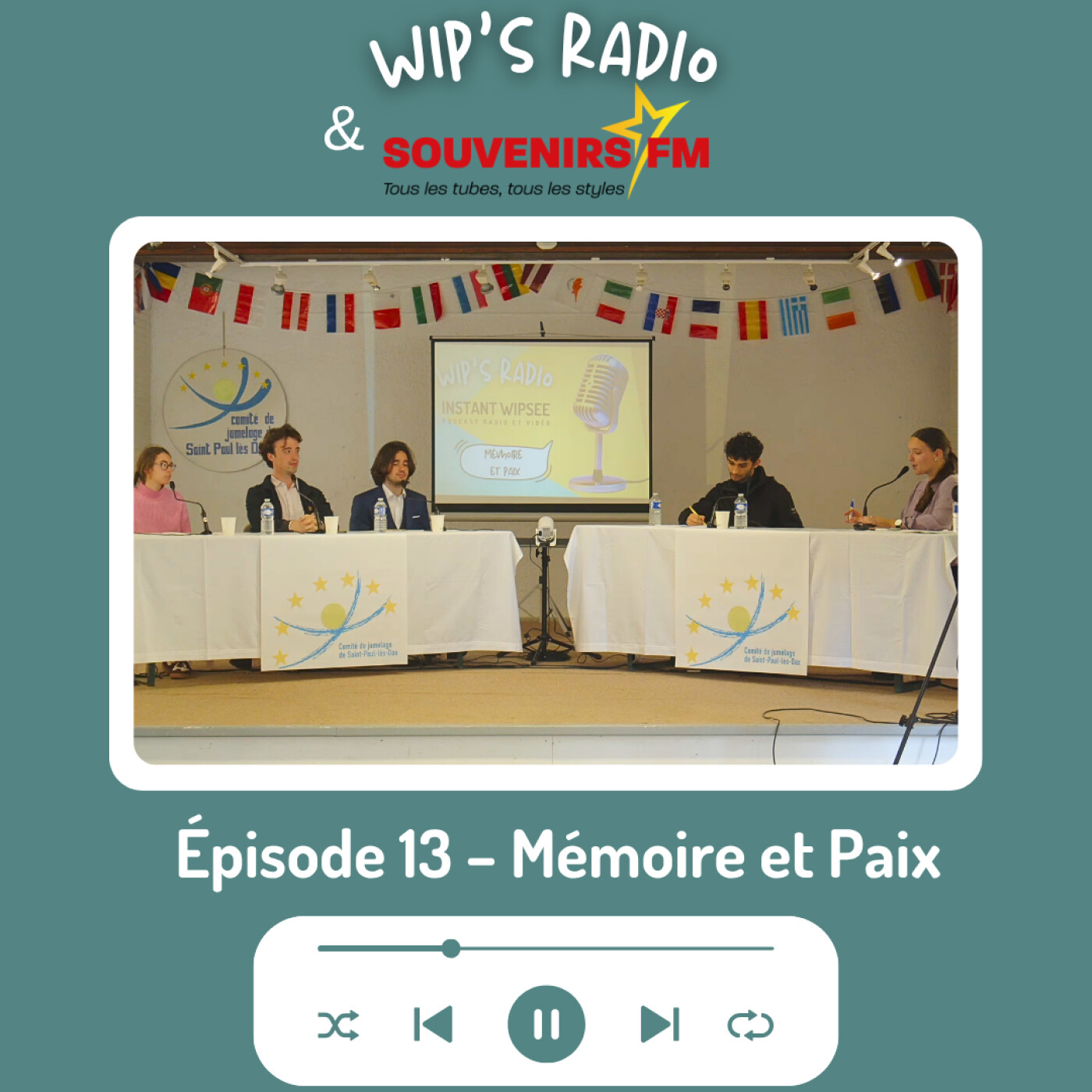 Épisode 13 - Mémoire & Paix episode artwork