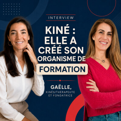 Kinésithérapeute, Gaëlle a créé Noria Santé, un organisme de formation continue pour les kinés. cover