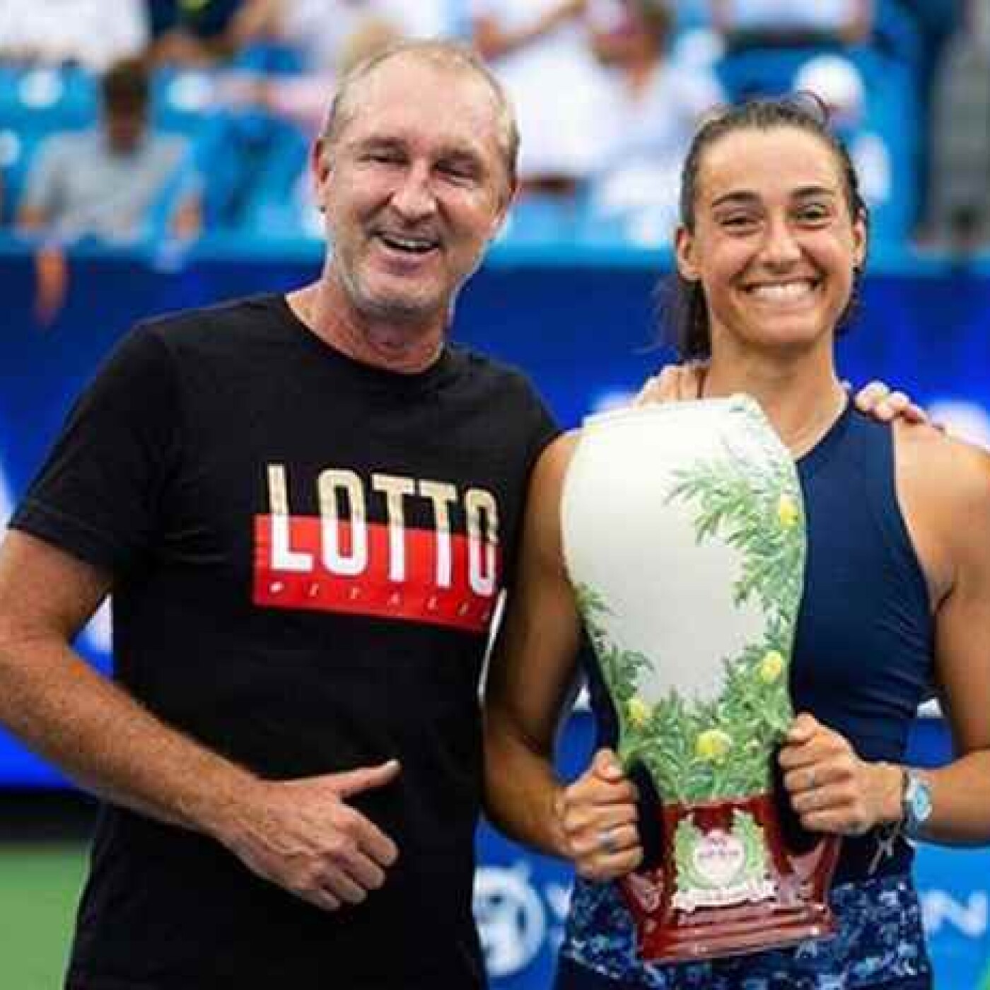 (Australian Open) - Bertrand Perret, coach de Caroline Garcia, revient sur sa victoire importante face à Osaka