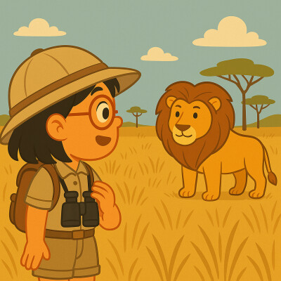 Pourquoi les lions ont une crinière ? cover