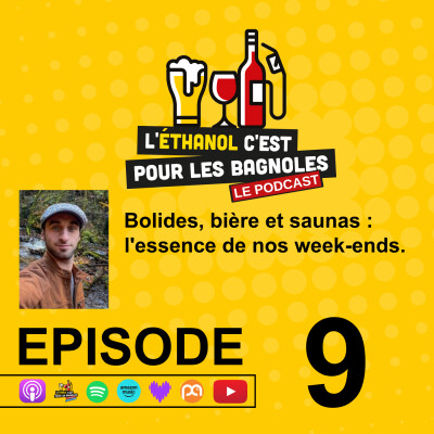 Bolides, bière et saunas : l'essence de nos week-ends. cover