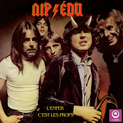 L'ENFER C'EST LES PROFS cover