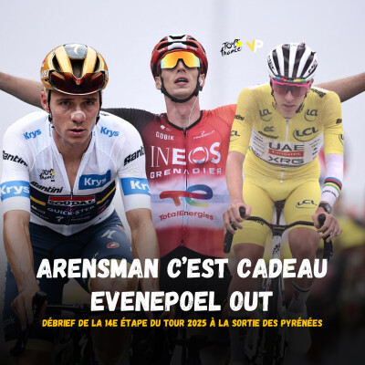 Tour 2025, 14e étape : Arensman vainqueur en solitaire, un cadeau des UAE ? cover