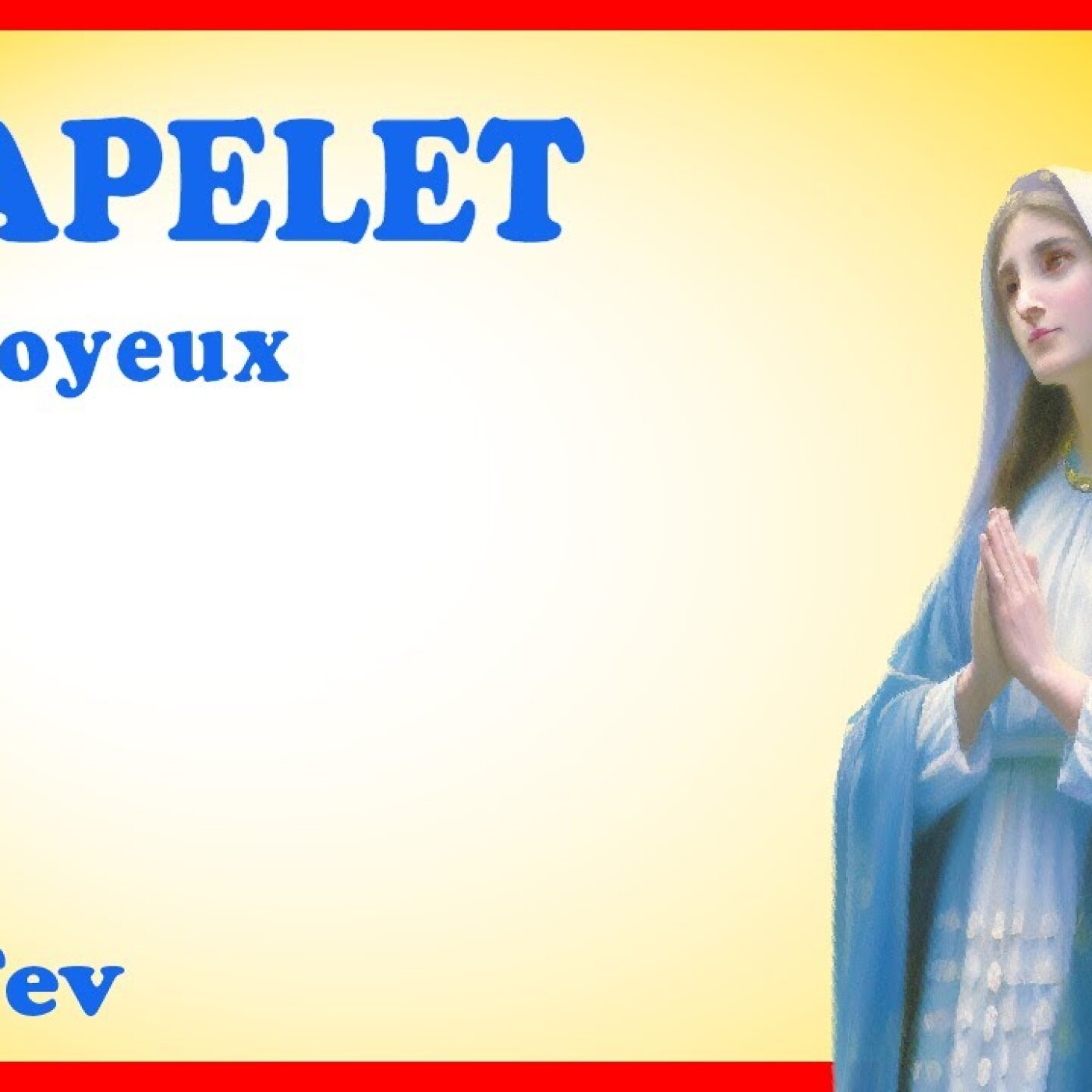 CHAPELET 🙏 Lundi 26 Février - Mystères Joyeux #carême episode artwork