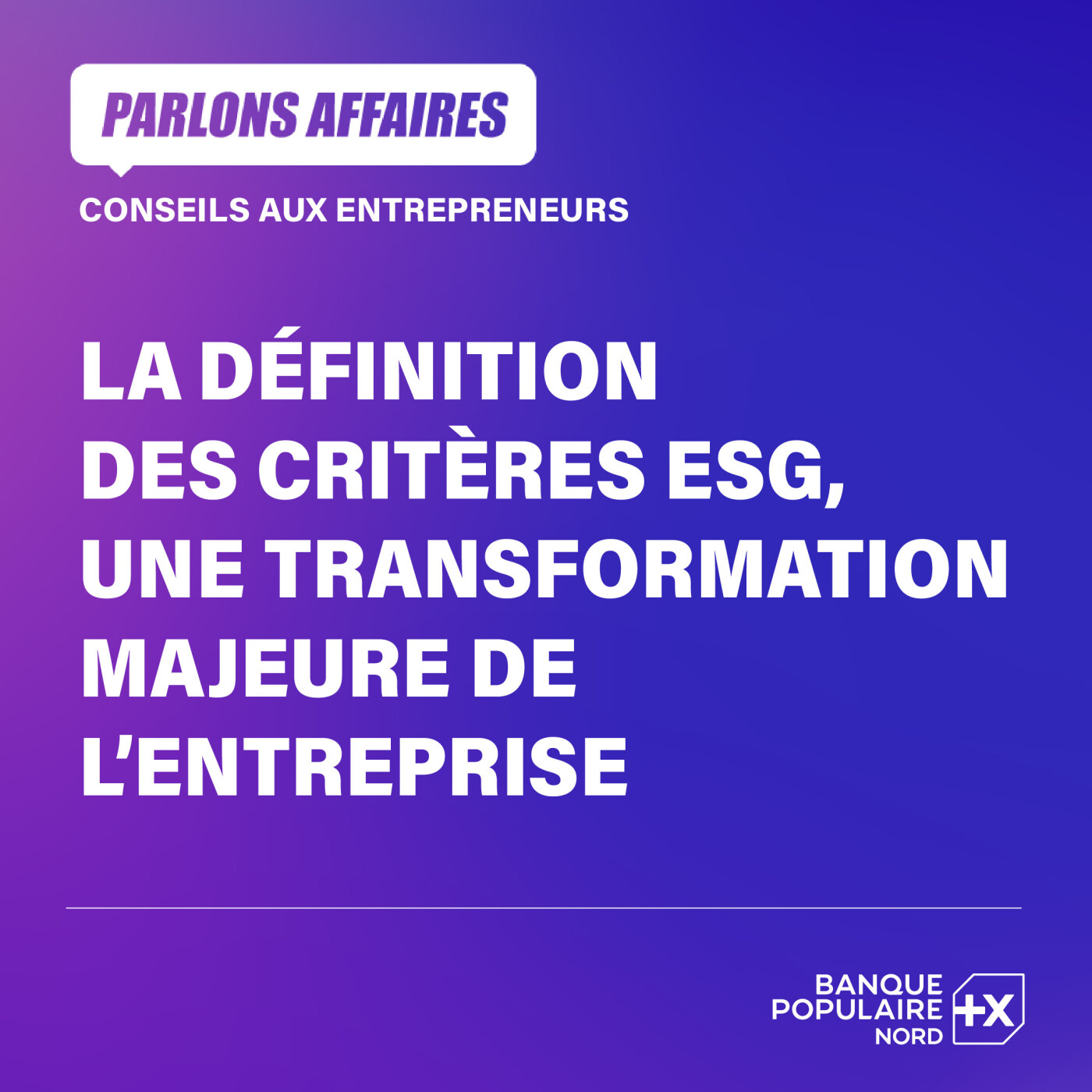 Parlons Affaires