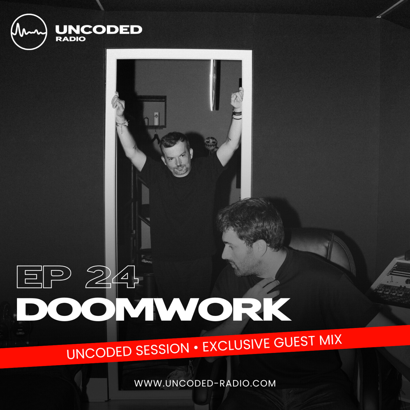EP24 — Uncoded Radio presents Uncoded Session Exclusive Mix: Rising DJs — Doomwork [Tech House] episode artwork