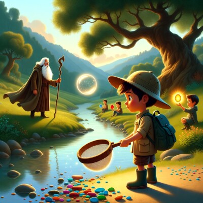 Le chercheur d'or et la pépite invisible : confiance en soi pour l'enfant introverti ou discret cover