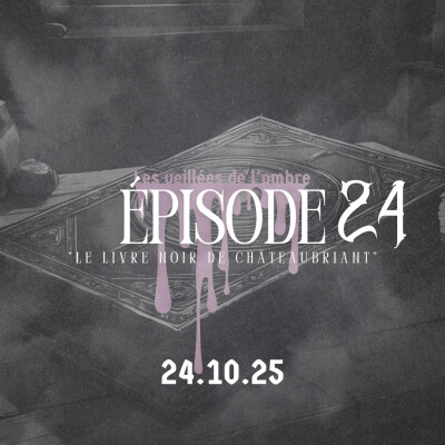 EPISODE 24 : Les Veillées de l'ombre "Le livre noir de Château Briant " cover