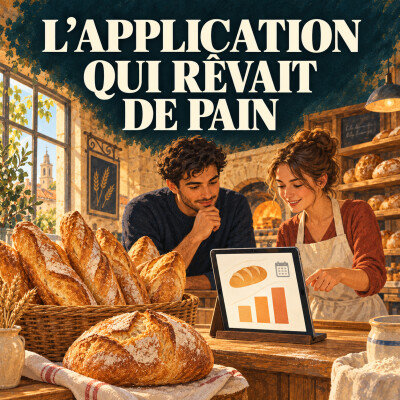 L'application qui rêvait de pain cover
