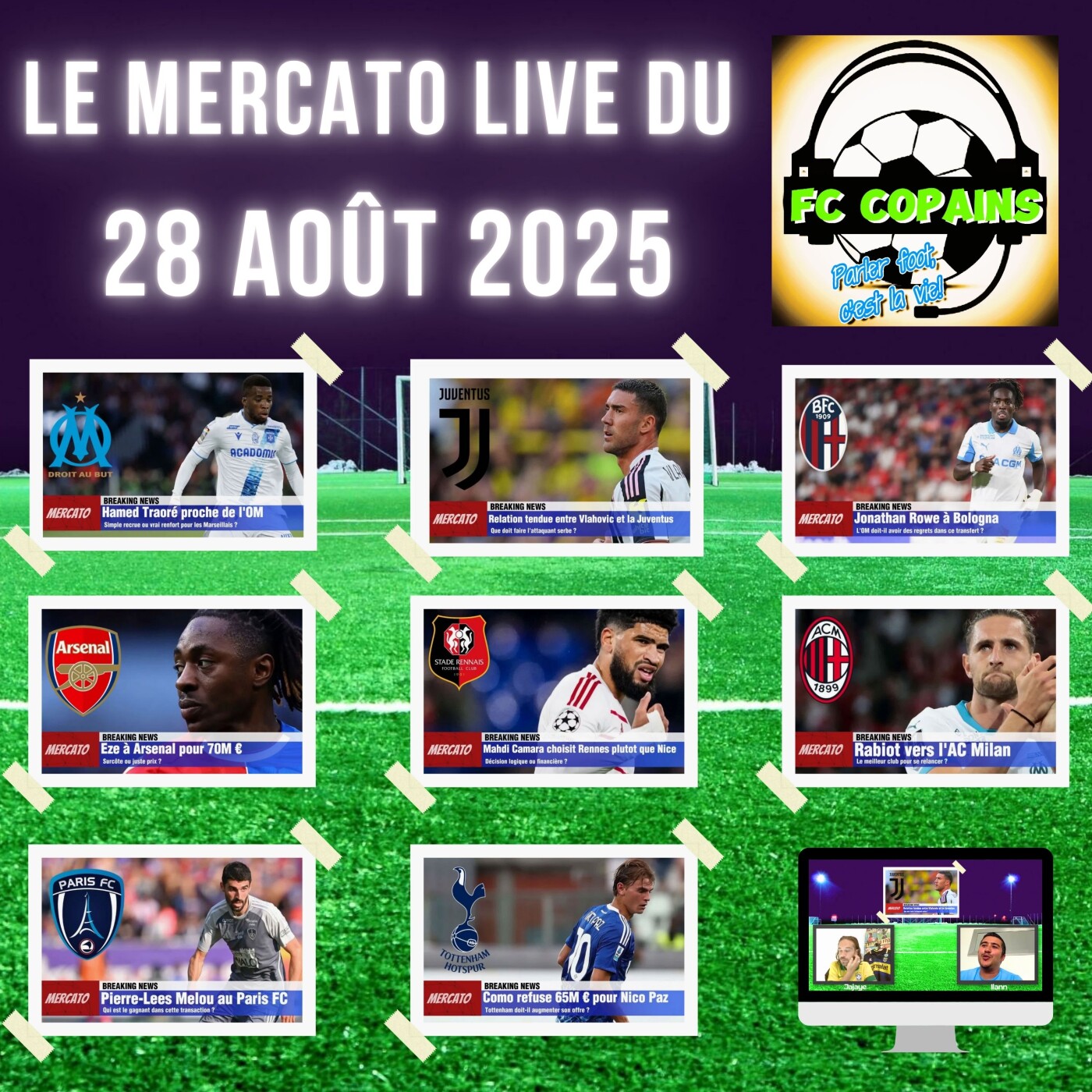 Les débats foot du FC Copains