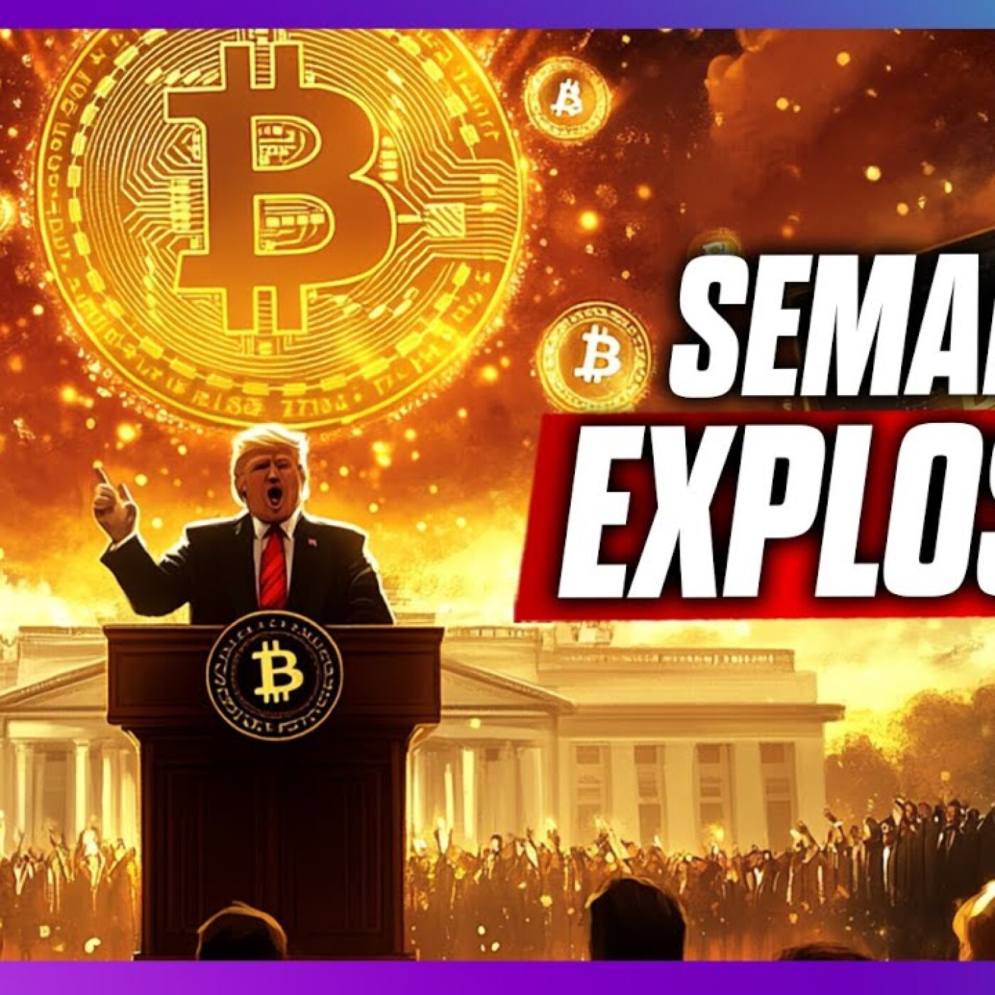 🚀🚀🚀 BITCOIN fait un PLUS HAUT le jour de l'investiture de TRUMP.... les enjeux de cette semaine episode artwork
