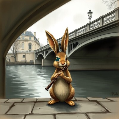 Brève : Un lapin dévoué à la science cover