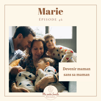 Marie, devenir maman sans sa maman cover