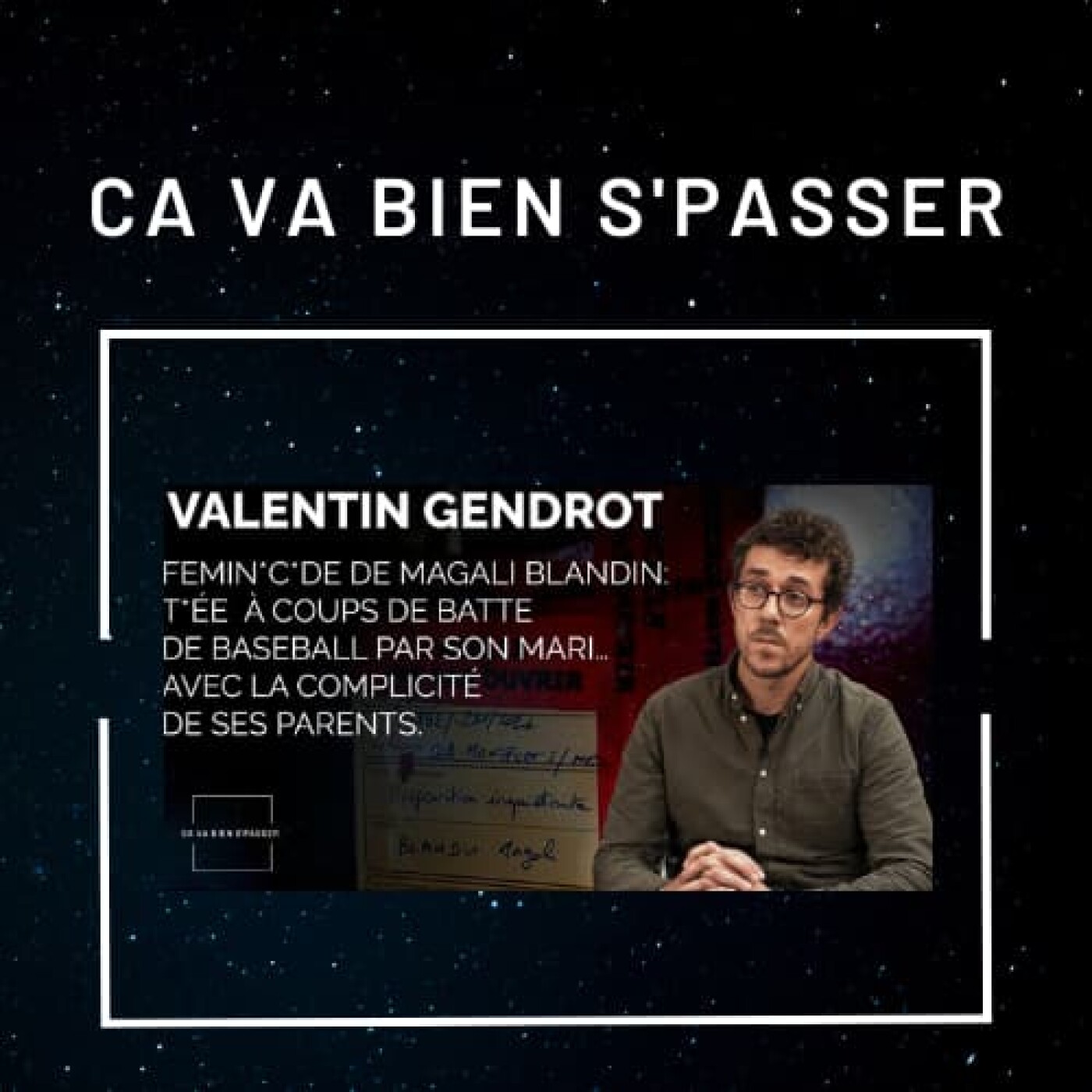 VALENTIN GENDROT "Féminicide de Magali Blandin, tuée à coup de batte de baseball par son mari" VALENTIN GENDROT "Féminicide de Magali Blandin, tuée à coup de batte de baseball par son mari"