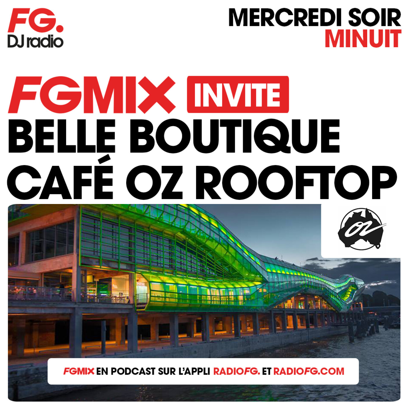 FG MIX INVITE : RIVIERA @ CAFÉ OZ ROOFTOP by BELLE BOUTIQUE