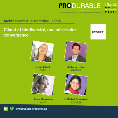 Utopies - Climat et biodiversité, une nécessaire convergence cover