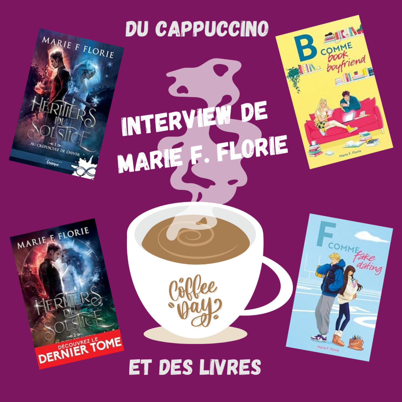 Du cappuccino et des livres
