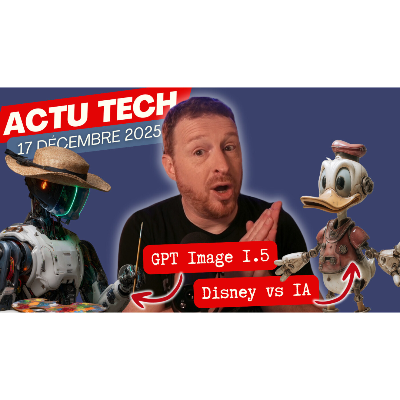 Disney contre Google, avec Openai, qui lance GPT Image 1.5 episode artwork