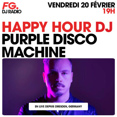 HAPPY HOUR DJ : PURPLE DISCO MACHINE cover
